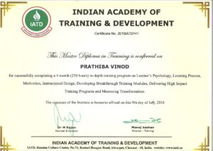 Corporate Trainer - Prathiba