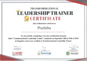 Leadership Trainer-Certificate-Prathiba