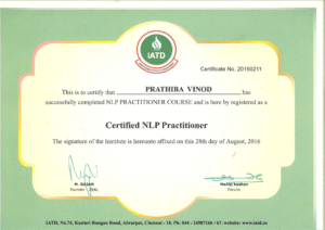 NLP Practitioner - Prathiba-1